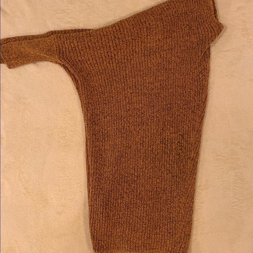 Orange causal cardigan size S